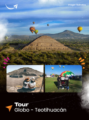 vuelo en globo teotihuacan